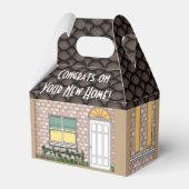 House Erwärmung Zuhause Shape Geschenkboxen Geschenkschachtel (Vorderseite)