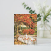 House - Feierlich Postkarte (Stehend Vorderseite)