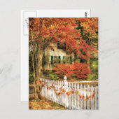 House - Feierlich Postkarte (Vorne/Hinten)