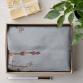 House Finch in Snow - Original Foto Seidenpapier (Geschenk)