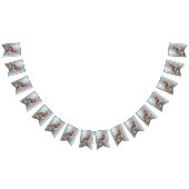 House Finch in Snow - Original Foto Wimpelkette (Alle)