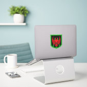 House Fullerend Sticker (Laptop auf Schreibtisch)