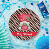 House Gnome Anpassen von Farbe und Text Pappteller (Party)