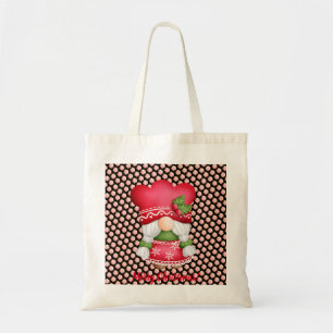 House Gnome Anpassen von Farbe und Text Tragetasche