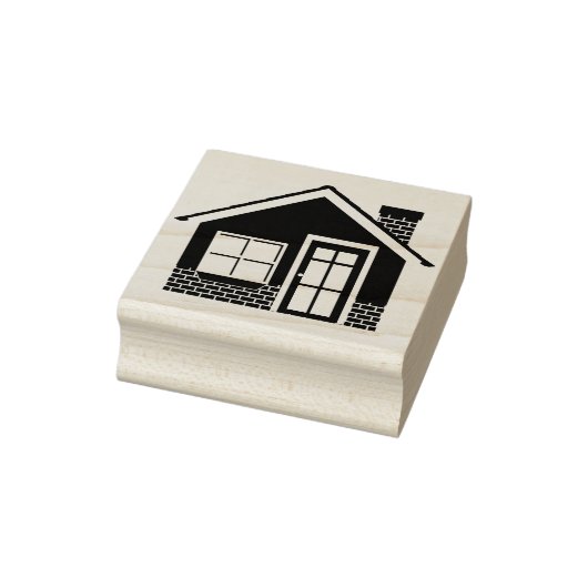 House Graphic Gummistempel (Stempel)