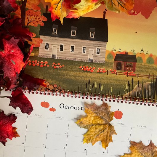 House Happy Sweet Zuhause Illustriert Calendar Kalender