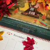 House Happy Sweet Zuhause Illustriert Calendar Kalender