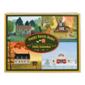 House Happy Sweet Zuhause Illustriert Calendar Kalender (Titelbild)