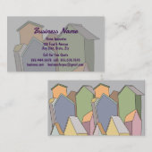 House Home Inspections Inspector  Visitenkarte (Vorne/Hinten)