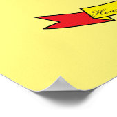 House Honey Badger Poster (Ecke)