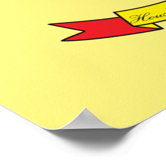 House Honey Badger Poster (Ecke)