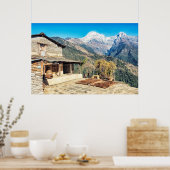 House in Nepal Poster (Küche)