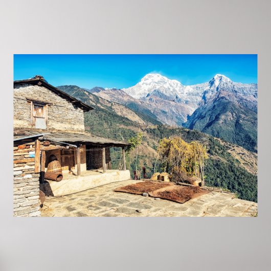 House in Nepal Poster (Vorne)