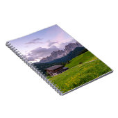 House in the mountains notizblock (Rechte Seite)