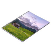 House in the mountains notizblock (Linke Seite)