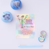 House Keeping Maid Cleaning Service Glitter Flyer (Einzeln)