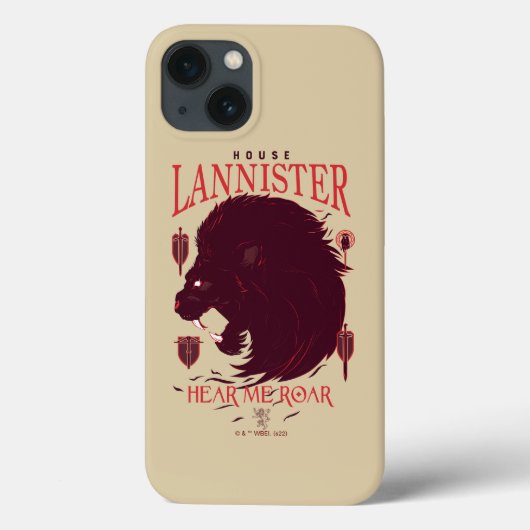 House Lannister - Hören Sie mich Roar Case-Mate iPhone Hülle (Rückseite)