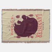 House Lannister - Hören Sie mich Roar Decke (Vorderseite)