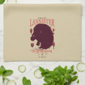 House Lannister - Hören Sie mich Roar Geschirrtuch (Gefaltet)