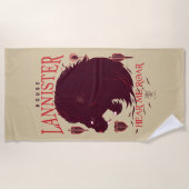 House Lannister - Hören Sie mich Roar Strandtuch (Vorderseite)