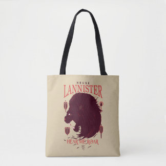 House Lannister - Hören Sie mich Roar Tasche