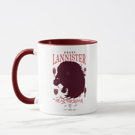 House Lannister - Hören Sie mich Roar Tasse (Links)