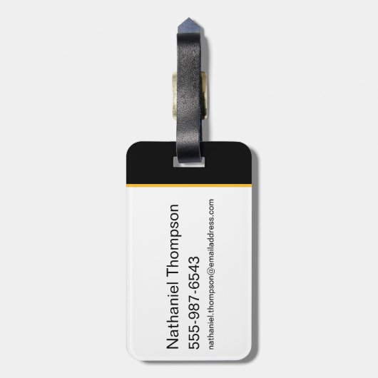 House Lannister Icon Gepäckanhänger (Rückseite vertikal)