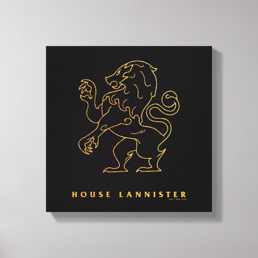 House Lannister Icon Leinwanddruck (Vorderseite)