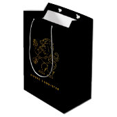 House Lannister Icon Mittlere Geschenktüte (Rückseite Schrägansicht)