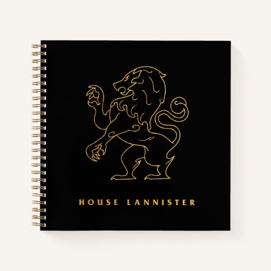 House Lannister Icon Notizblock (Vorderseite)