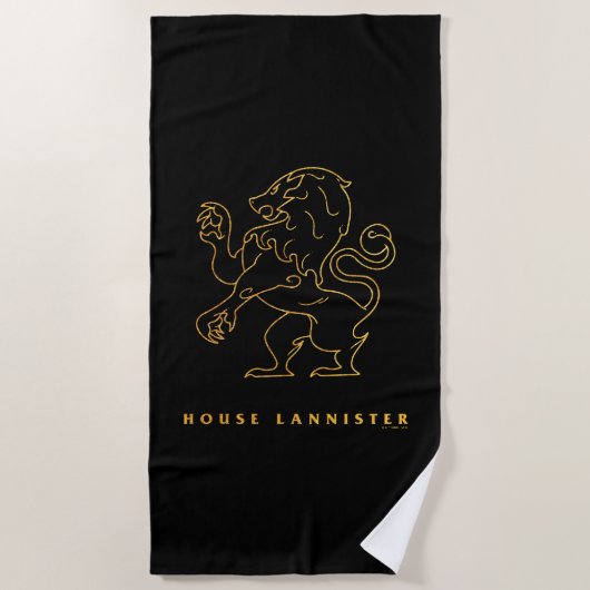 House Lannister Icon Strandtuch (Vorderseite)
