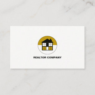 House-Logo, Realtor, Anwesen Agent Business Card Visitenkarte