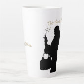 House Medium Tall Latte Tasse (Vorderseite)