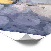 House Moon Hexe Babydusche Begrüßungszeichen Poster (Ecke)