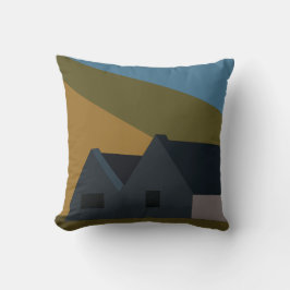 House Mountains Nature House Kissen