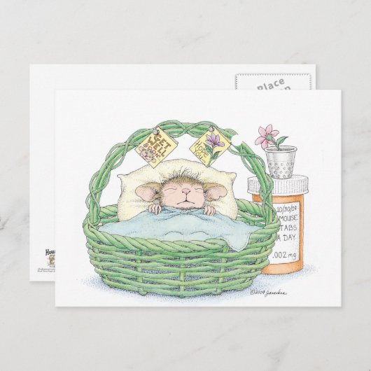 House-Mouse Designs® - Postkarte (Vorne/Hinten)