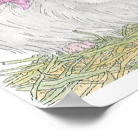 House-Mouse Designs® - Schöne Guinea Poster (Ecke)