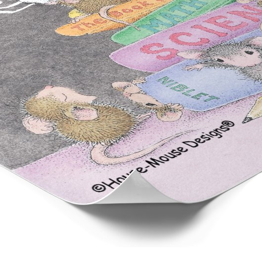 House-Mouse Designs® - Wall Art Poster (Ecke)