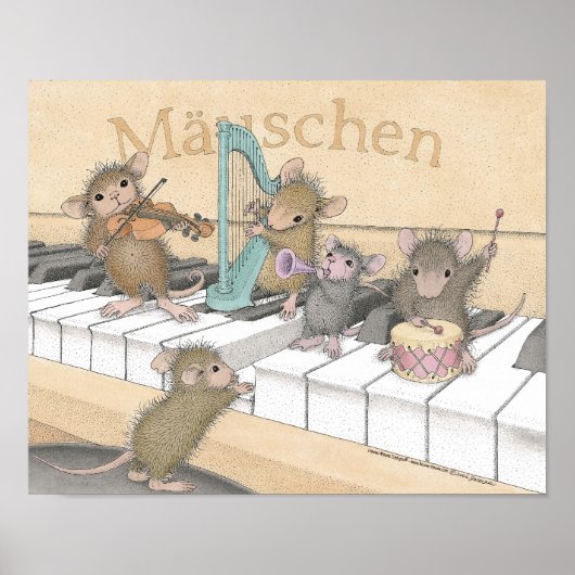 House-Mouse Designs® - Wall Art Poster (Vorne)