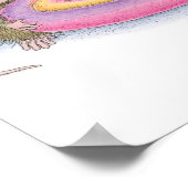 House-Mouse Designs® - Wall Art Poster (Ecke)