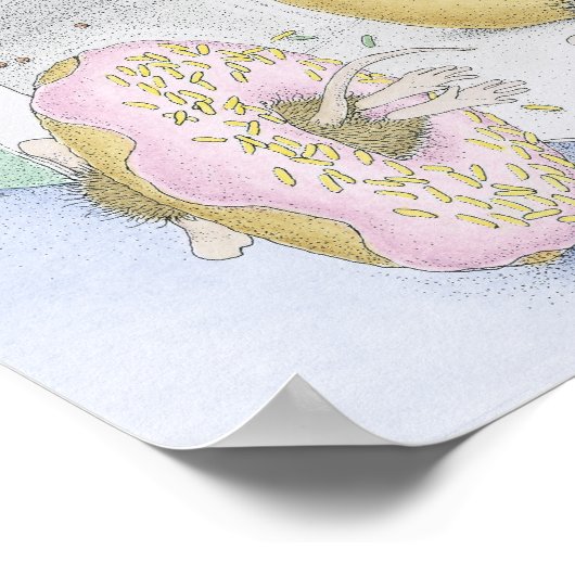 House-Mouse Designs® - Wall Art Poster (Ecke)