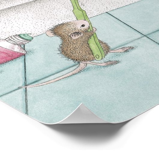 House-Mouse Designs® - Wall Art Poster (Ecke)