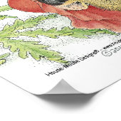 House-Mouse Designs® - Wall Art Poster (Ecke)