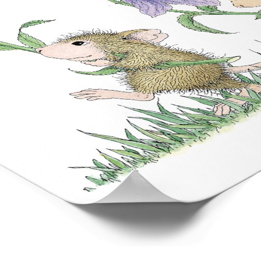 House-Mouse Designs® - Wall Art Poster (Ecke)