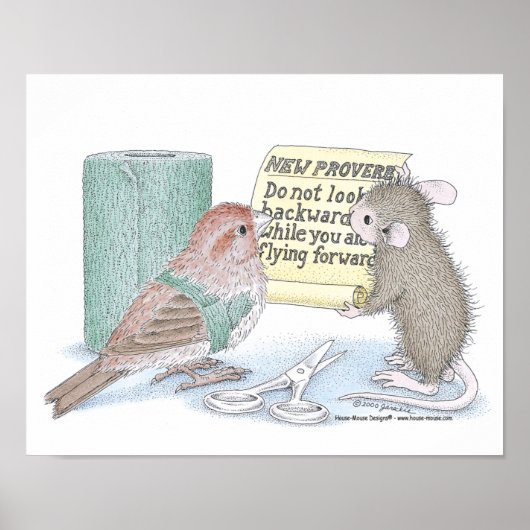 House-Mouse Designs® - Wall Art Poster (Vorne)