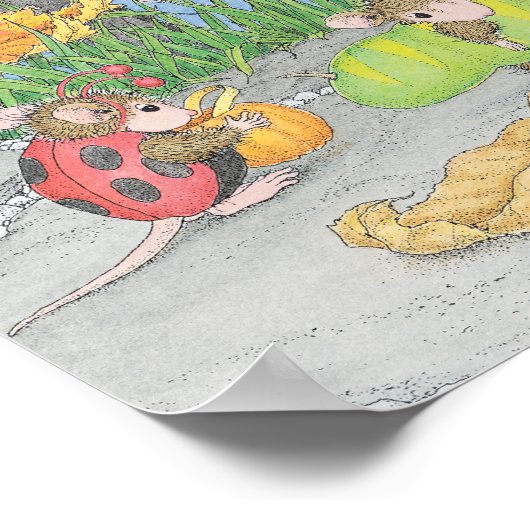 House-Mouse Designs® - Wall Art Poster (Ecke)
