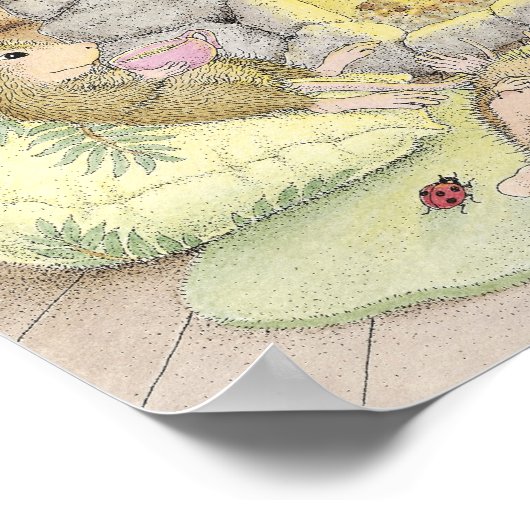 House-Mouse Designs® - Wall Art Poster (Ecke)