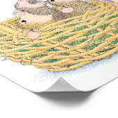 House-Mouse Designs® - Wall Art Poster (Ecke)