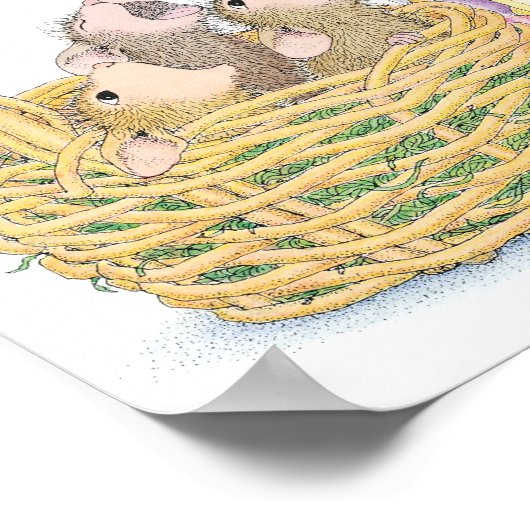 House-Mouse Designs® - Wall Art Poster (Ecke)