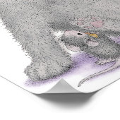 House-Mouse Designs® - Wall Art Poster (Ecke)